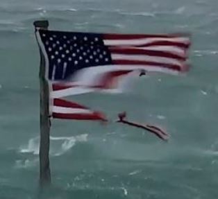 tattered flag